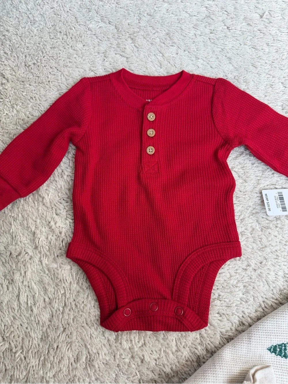Carter’s Gender Neutral Long Sleeve Onesies